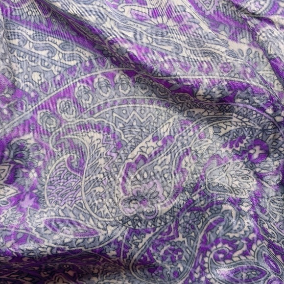 Perry Walker Collective Convertible Dress/Skirt - Purple Paisley Print - Picture 15 of 15